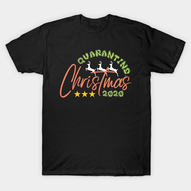 Quarantine Christmas 2020 christmas family matching T-Shirt by PlusAdore